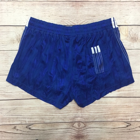 ADIDAS BY ALEXANDER WANG Blue White Shorts Size XL - Picture 3 of 8